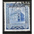 VENEZUELA 1953 20c BLUE G.P.O CARACUS SG1237 FI...