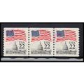 Used 2115a 22c U.S. Flag Very Fine PNC 11/3 PA2531
