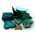 USA Turquoise Gemstone Carving Cabbing Rough Lo...
