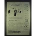 1940 General Electric Mazda Lamps Ad - Fluorescent