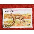Malawi 1991 Wildlife 60t Cheetah Used SG 859 Sc...