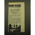 1960 Tiffen Filters Ad - The World's Finest!