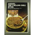 1978 Hormel Chili Ad - #1 Selling Chili By Far