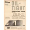 BUTLER MFG COMPANY 1954 Oil tight storage steel...