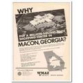 WMAZ 1973 AM-FM-TV Macon GA million-sq-ft shopp...