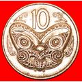 CANADA:NEW ZEALAND★10 CENTS 1989 KORURU DISCOVE...