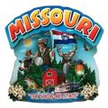 Missouri the Show Me State Artwood Montage Frid...