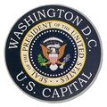 Washington D.C. U.S. Capital Presidential Seal ...