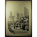 1953 Cartoon by Chas Addams - Artist Sidewalk Sale