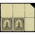 566, Mint VF NH 15¢ Corner Margin Pair CV $70.0...
