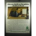 1972 Quaker State Motor Oil Ad - After you decide on the options