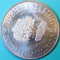 Jubilee. $1 Casino Token. Cripple Creek, CO. J74.