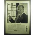 1957 Martell Cognac Ad - Meet M. Martell of Cognac, France