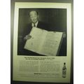 1957 Martell Cognac Ad - Our bookkeeping has changed since 1723
