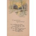 ZAYIX US Postcard Christmas Seal WX31 (1923) Te...