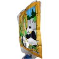 VINTAGE WORLD WILD LIFE PANDA TEA TOWEL