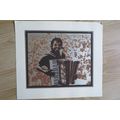 Folk Music Festival 1969, Vintage Art Screen Print