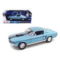 1968 Ford Mustang CJ Cobra Jet Blue 1/18 Diecas...