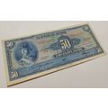 Mexico Vintage 50 Pesos 1965 Ignacio Allende Am...