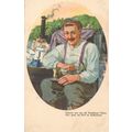 German 1917 Soldier With Coffee Grinder Cooking...