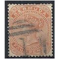 Bermuda 1904 SG28a 4d Orange-Brown Wmk Crown CA...