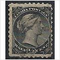Canada 1882 SG101 1/2c Black Fine Used .. .