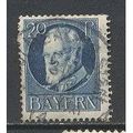 Bavaria.SG181A 20pf King Ludwig III (Blue).Fine...