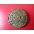 1963 CYPRUS FIVE MILS FREE POST. O