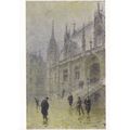 The Palais de Justice, Rouen (Leon Jules Lemait...