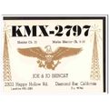 kmx-2797 joe brincat diamond bar calif 1960s cb...