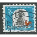 BERLIN -1967 50pf+25 'HUMANITARIAN RELEIF FUNDS...
