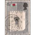 GB, King's Gate, Caernarvon Castle, silver 1969...
