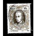 SOUTH AFRICA 1984 AUTHORS 10c BROWN THOMAS PRIN...