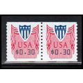 CVP33 30c Shield Very Fine MNH Pair PA5046