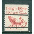 1900a 5.2c Sleigh Fine MNH Dry Gum PreCnx G0376