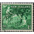 New Zealand. 1956 2d+1d S.G.756 Used