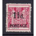 NEW ZEALAND 1950 FISCAL OVERPRINTED 1.5d USED S...