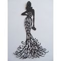6 x Tattered Lace Die Cuts Glamour Puss in Black