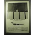 1964 Boeing 727 Jet Ad - Saying Goodbye to Your Wife