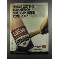 1982 Uniroyal Dynap / Lasso Ad - Soybean Weed Control