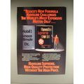 1985 Texaco Havoline Motor Oil Ad w/ Bob Hope!