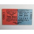Isle of Man Railway Peel Road-Colby Ticket #43