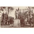 Cape Town Botanical Gardens Rhodes Statue Postcard