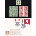 Palmpex 82 WR Bock Stamp Block 2x Postcard New ...