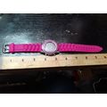Hot Neon Pink Silicone Studio Fashion Watch New...