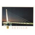 Sevilla Puente del Alamillo Spain Postcard unus...