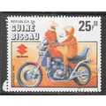 GUINEA BISSAU 1985 MOTORCYCLE SUZUKI CANCELLED