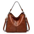 Women Vegan Leather Handbags Tote Purse Shoulde...