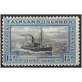 Falkland Islands 1933 SG129 1 1/2d Black & Blue...