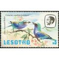 Lesotho QEII 1981 Birds 5m Lilac-breasted Rolle...